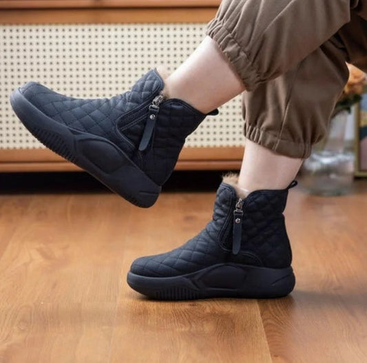 Olivia - Women's Plush Zip-Up Shoes for Ultimate Comfort - photo 2