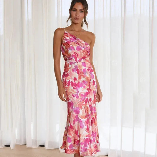 Lana - Women's One-Shoulder Dress - photo 2