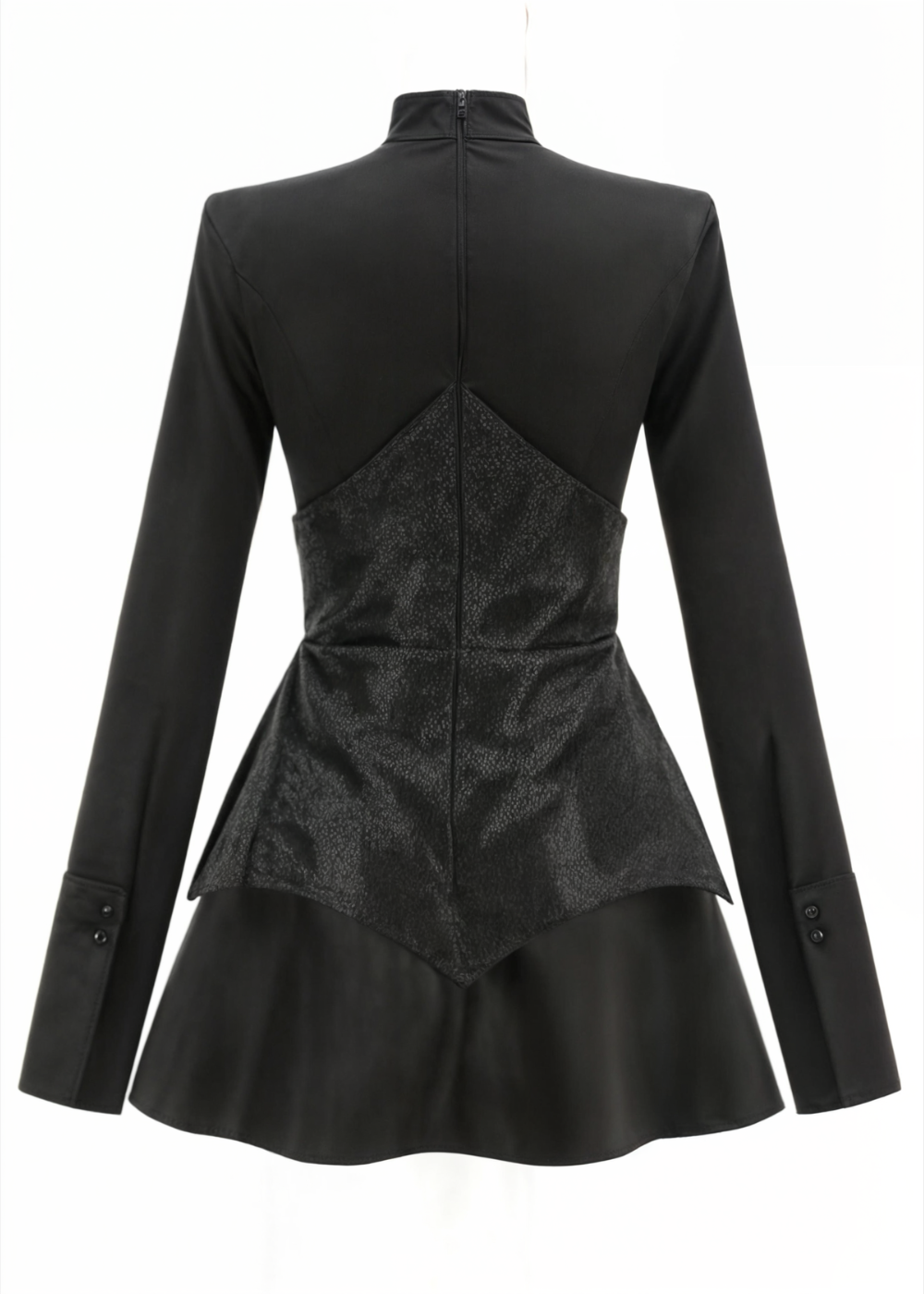 Stella - Women's Sequin Patch Mini Dress - photo 7