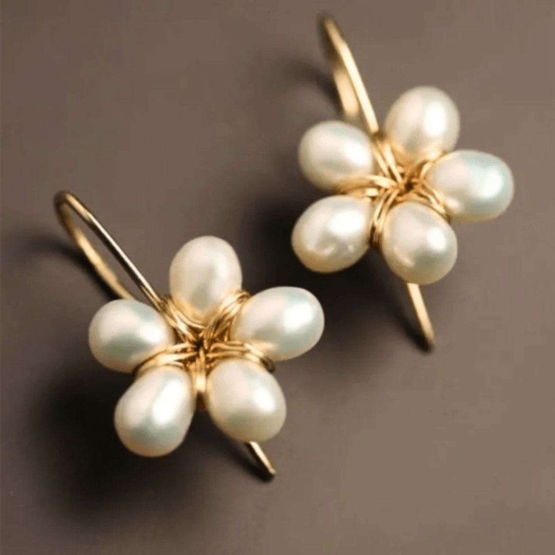 Josephine - Women's Gold Stud Earrings - photo 1