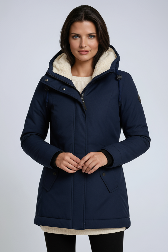 Frida - Women's Fleece Hooded Coat - photo 7