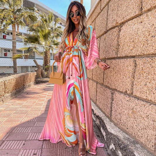 Gwendolen - Women's A-line Maxi Dress