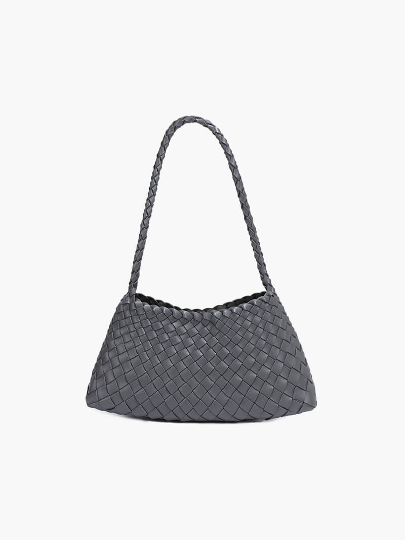 Aira - Women's Faux Leather Braided Handbag - photo 12
