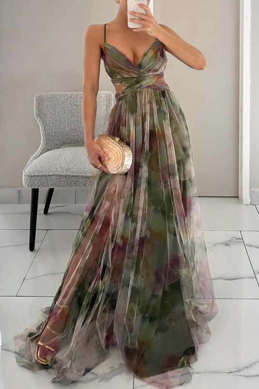 Katrijn - Women's Maxi Printed Dress - photo 2
