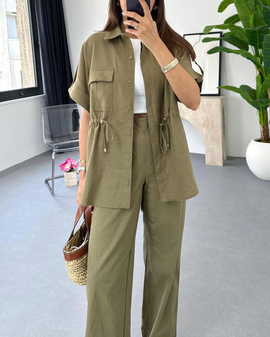 Robyn - Women's Two-Piece Lounge Set Lightweight and Stylish - photo 2