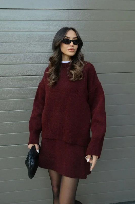 Laurel - Women's Knit Co-ord Set for Effortless Fall and Winter Style - photo 2