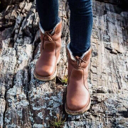 Nerissa - Women's Classic Lace-up Boots - photo 2
