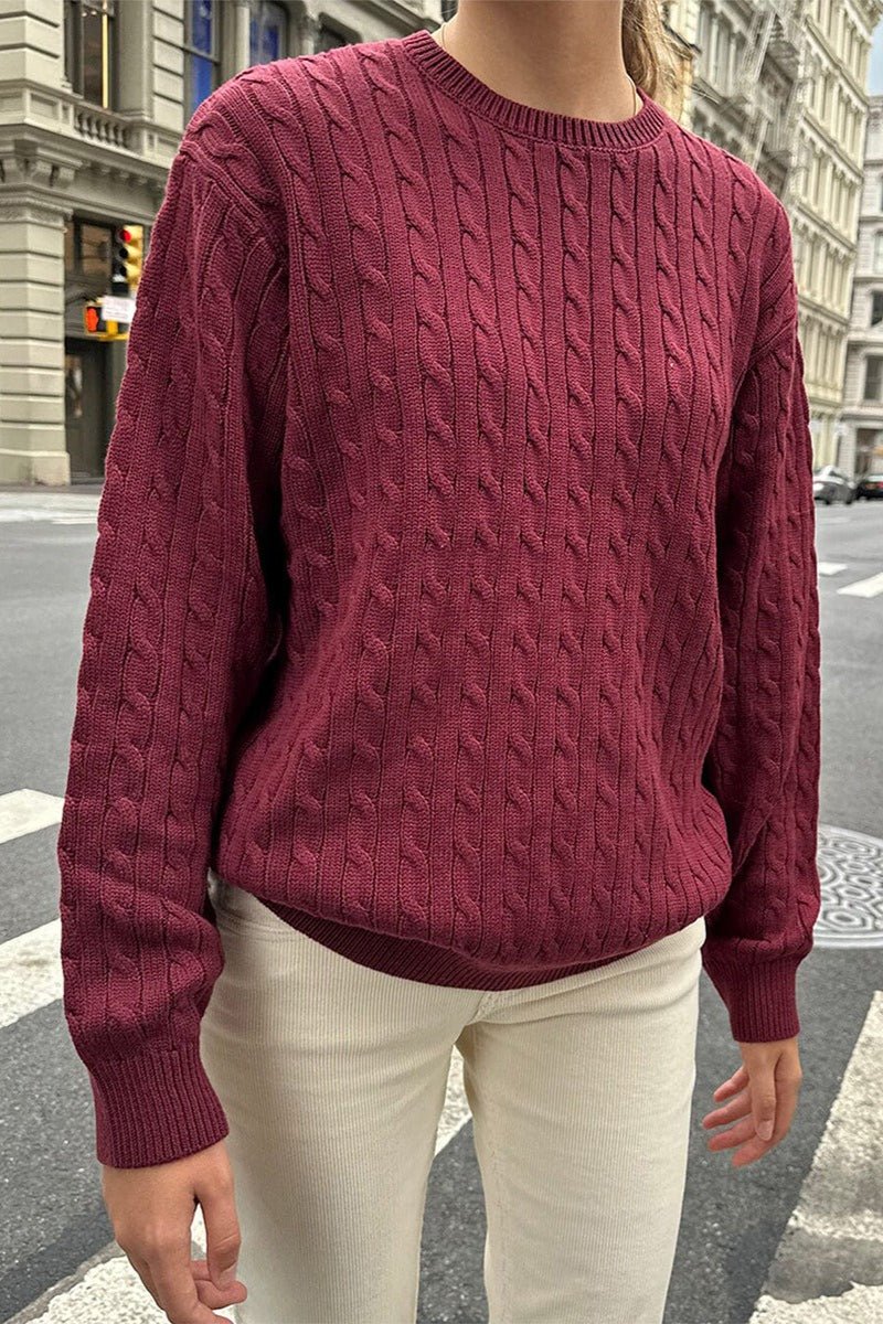 Mathilde - Women's Relaxed Knit Sweater - photo 10