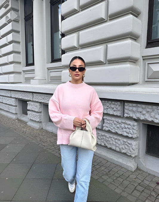 Aurelie - Women's Oversized Ribbed Sweater - photo 2