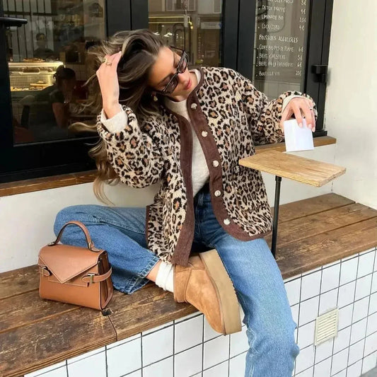 Gwendolen - Women's Leopard Jacket - photo 2