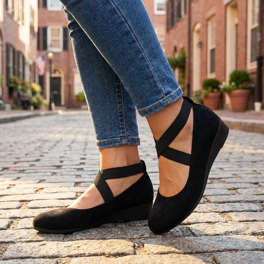Amaia - Women's Wedge Cushioned Sandals - photo 2
