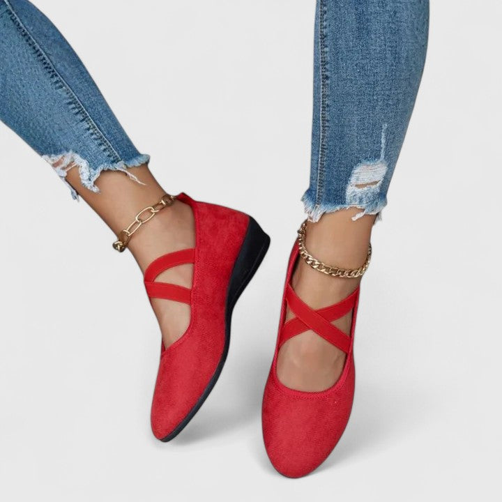 Amaia - Women's Wedge Cushioned Sandals - photo 6