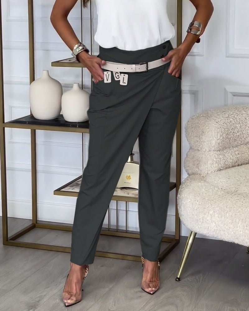 Nienke - Women's Patchwork Pants - photo 17