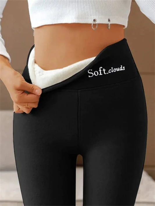 Rosalyn - Women's Fitted Fleece Pants - photo 2