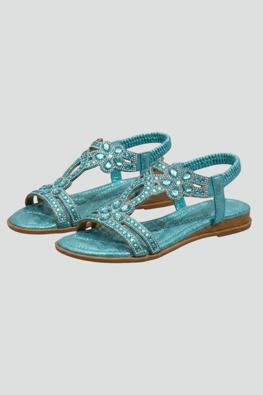 Genevieve - Women's Embellished Flat Shoes - photo 2
