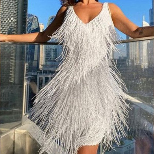 Jasmine - Women's Sparkly Flapper Dress Dazzling Elegance with Vintage Charm (Plus Size Available) - photo 2