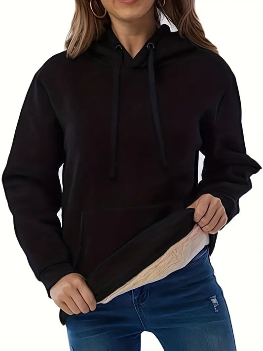 Patricia - Women's Cosy Cotton Hoodie with Pockets for Winter - photo 2