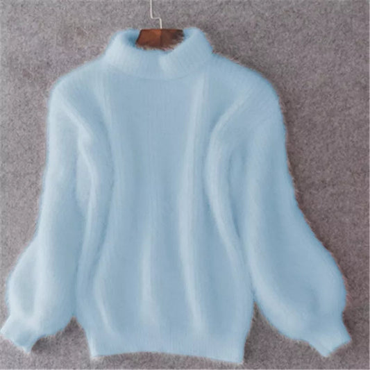 Zora - Women's Mock Puff Sweater - photo 2