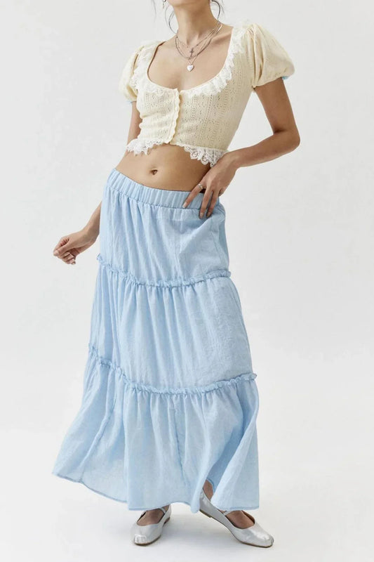 Marguerite - Women's Tiered Boho Pants - photo 2