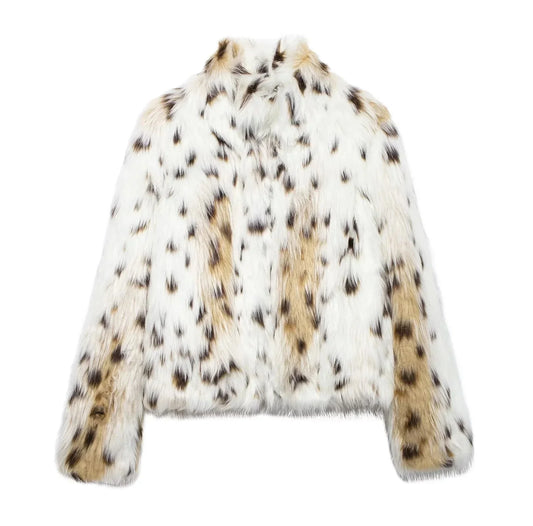 Magdalena - Women's Relaxed Leopard Jacket - photo 2