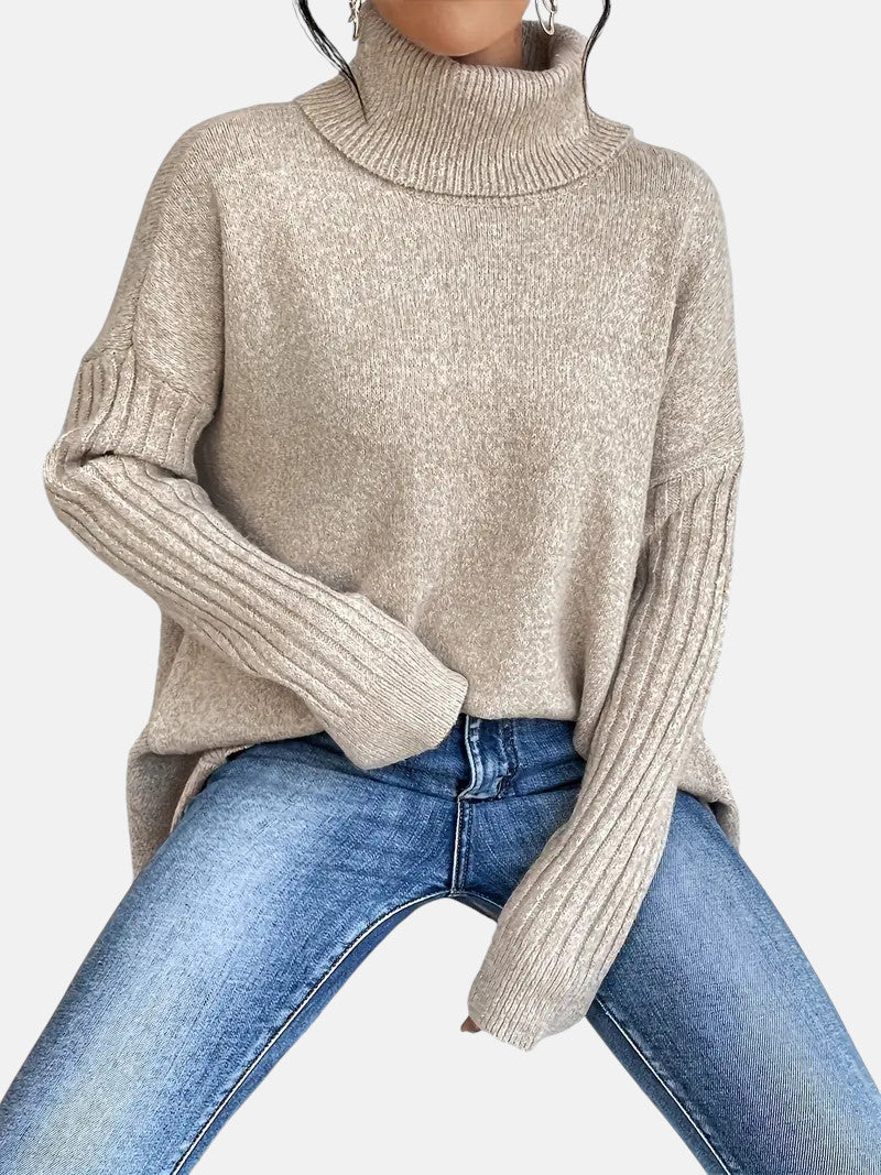 Bexley - Women's Oversized Asymmetric Sweater - photo 9