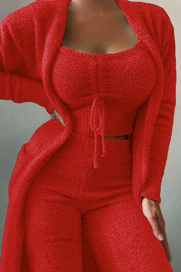Fleur - Women's Plush Fuzzy Loungewear - photo 8