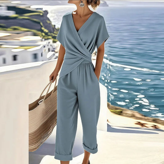 Bridget - Women's Short Crop Two-Piece Set - photo 2