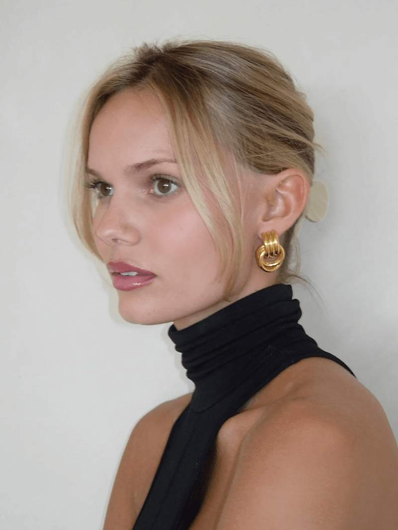 Florence - Women's Knot Earrings Everyday Elegance - photo 7