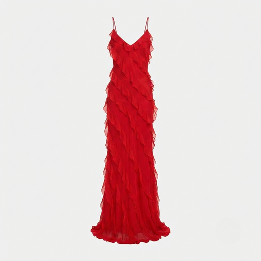 Fenna - Women's Ruffle Maxi Dress - photo 2