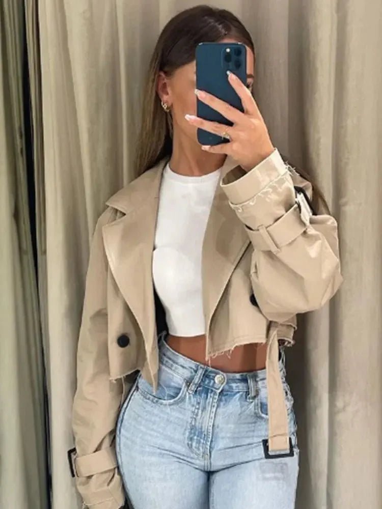 Xenia - Women's Cropped Jacket - photo 8