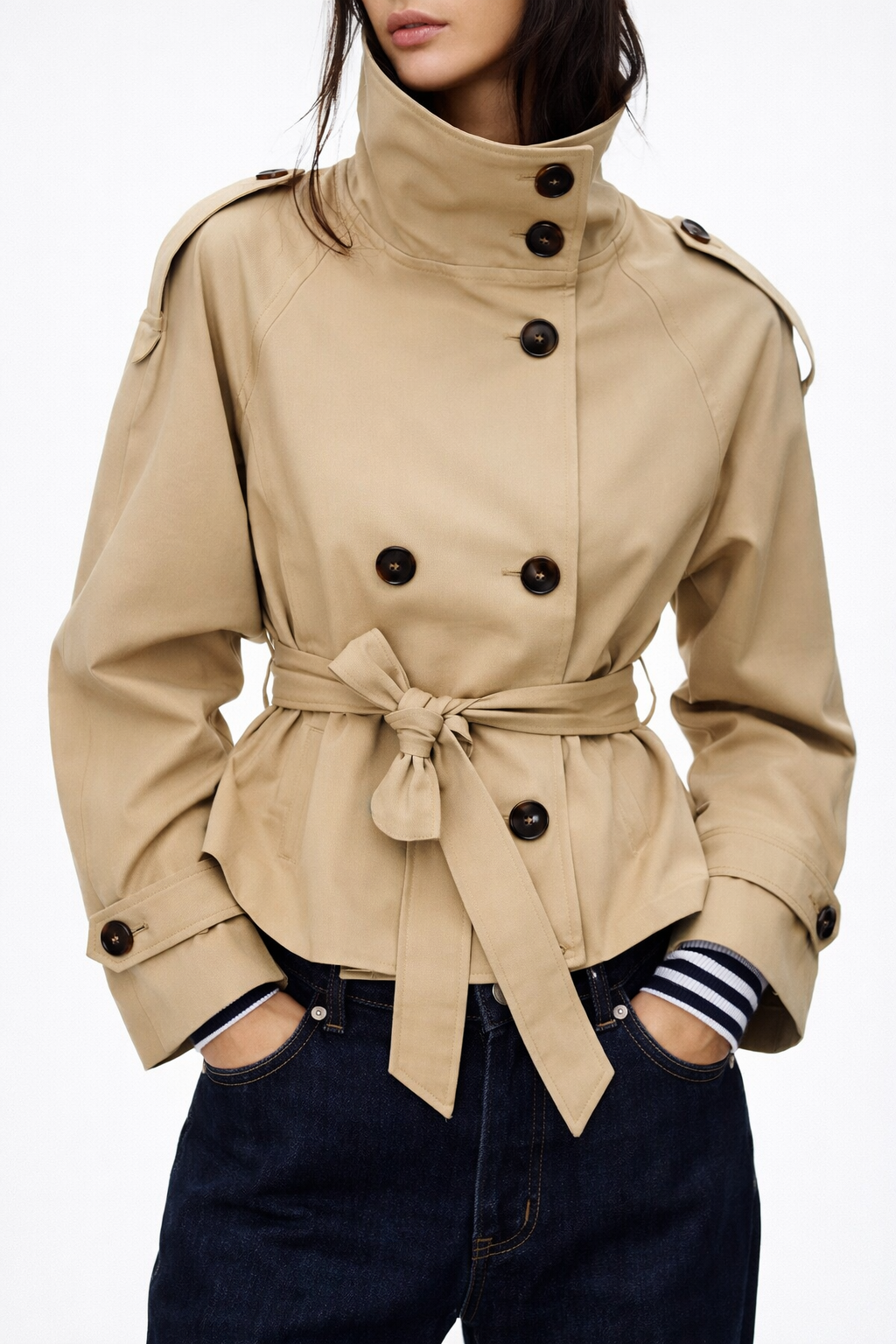 Coraline - Women's Double-Breasted Jacket - photo 2