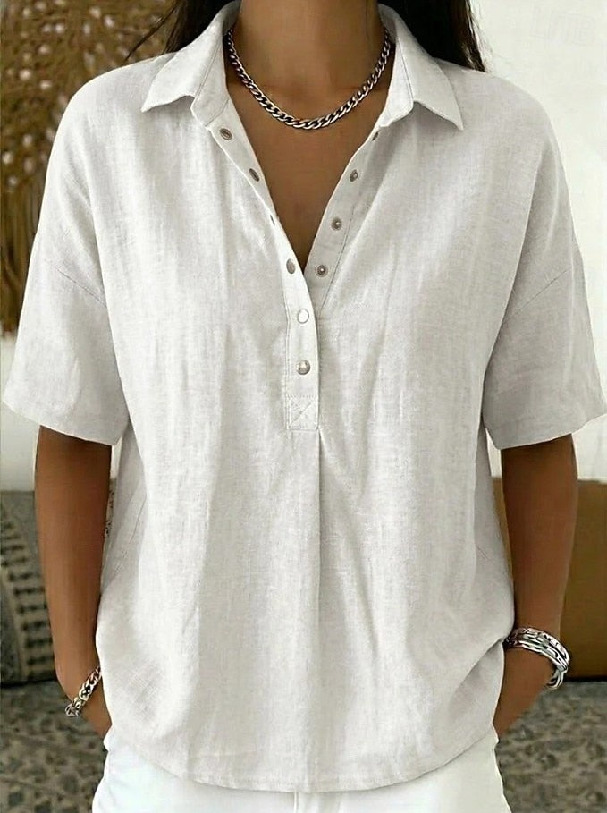 Delphine - Women's Button-Up Blouse - photo 8