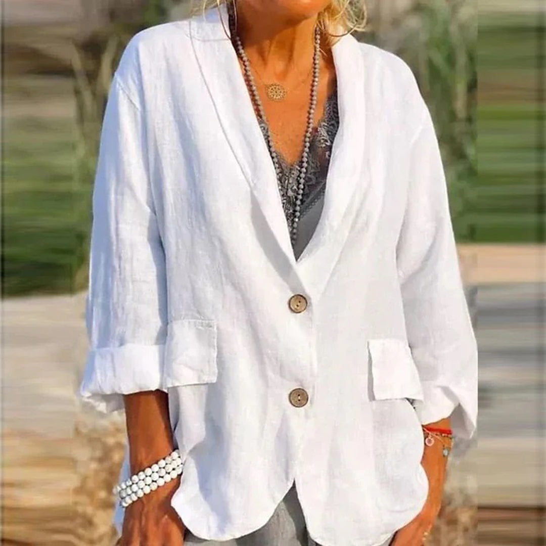 Harriet - Women's Oversized Longline Jacket - photo 7