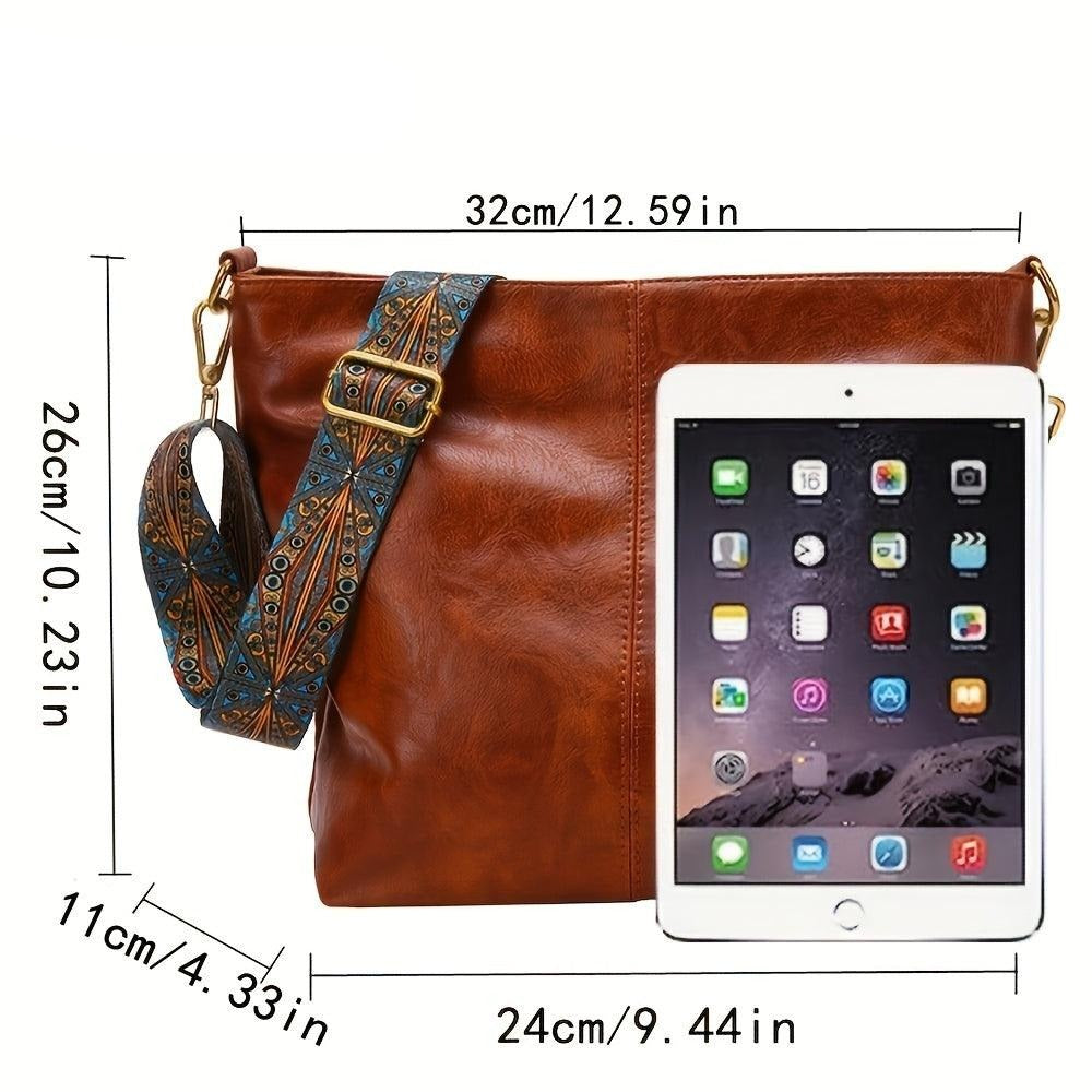Anouk - Women's Crossbody Strap Capacity Bag