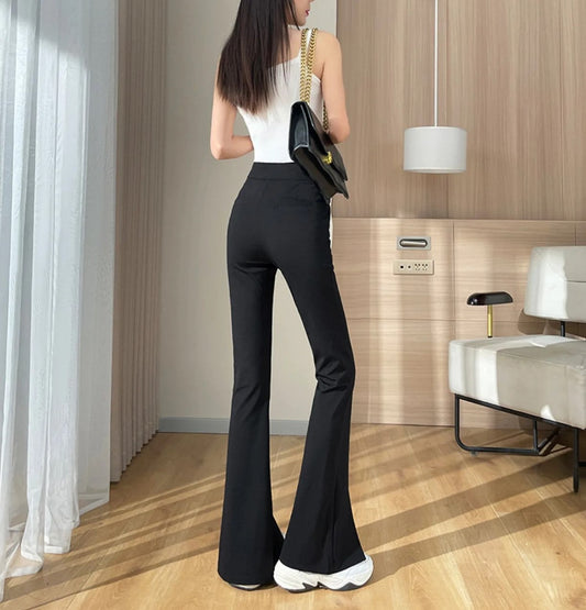 Danica - Women's Flare Slit Pants - photo 2