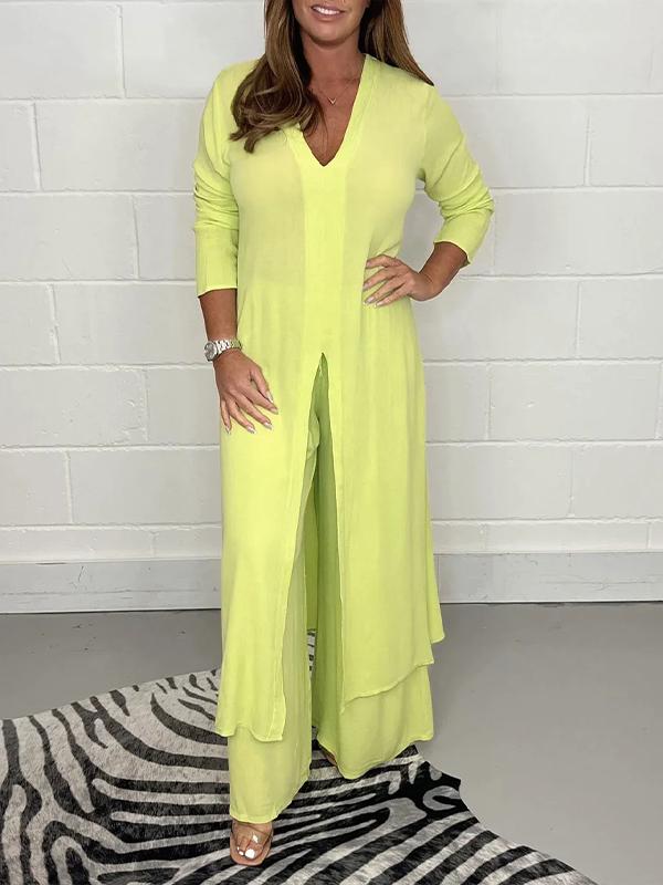 Mathilde - Women's Long Pieced Set