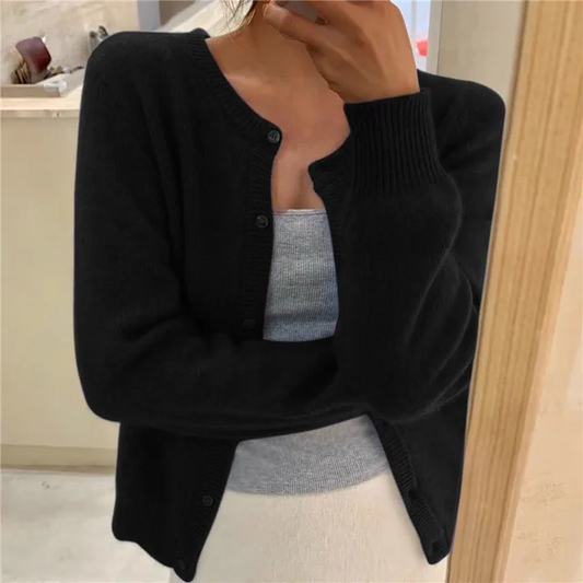 Beatrix - Women's Crop Top Cropped Cardigan - photo 2