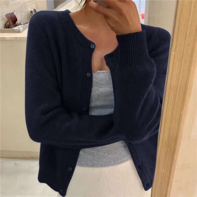 Beatrix - Women's Crop Top Cropped Cardigan - photo 9