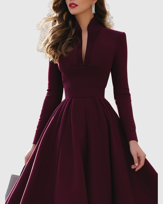 Iris - Women's Midi Full Dress - photo 2