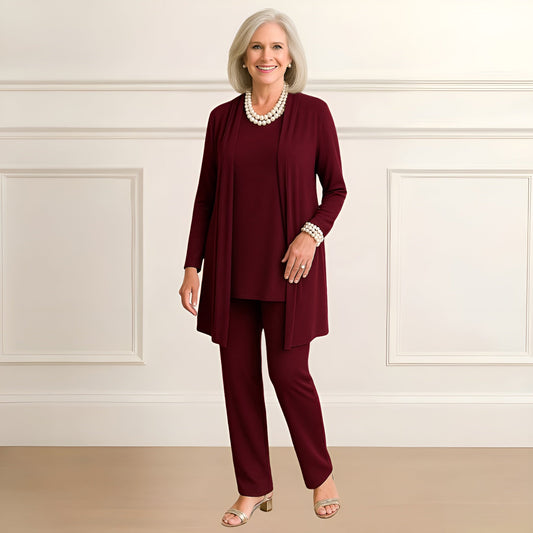 Agnes - Women's Relaxed Three-Piece Set - photo 2