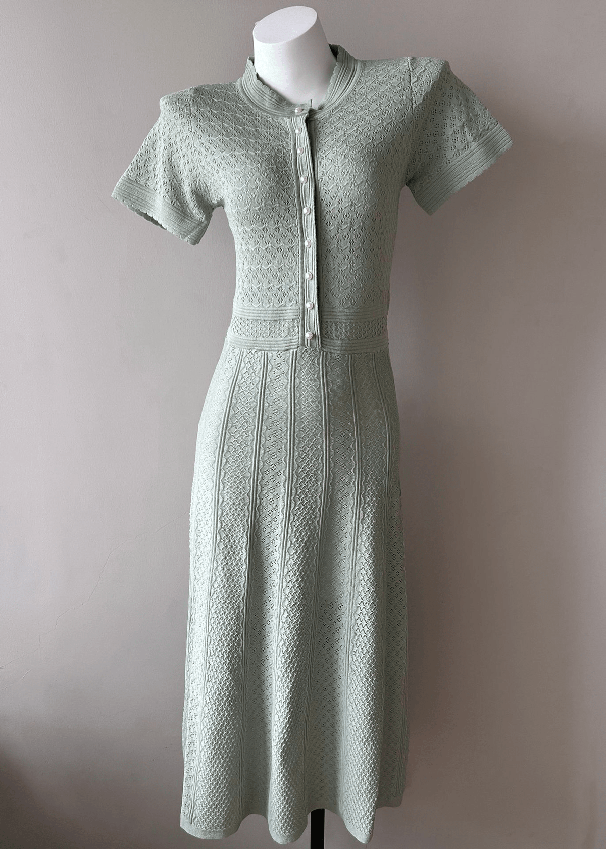 Hermine - Women's Midi Knit Dress - photo 5