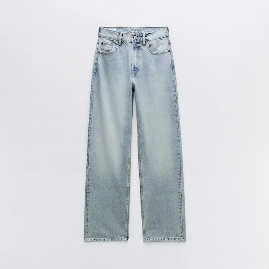 Janneke - Women's Wide Long Jeans - photo 2