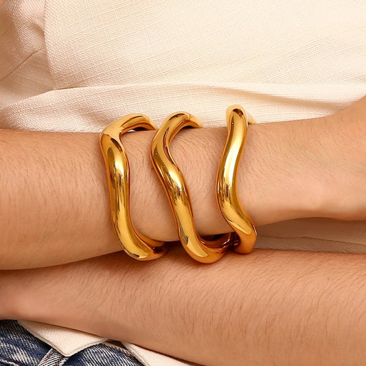 Delphine - Women's Gold Cuff Jewelry - photo 2