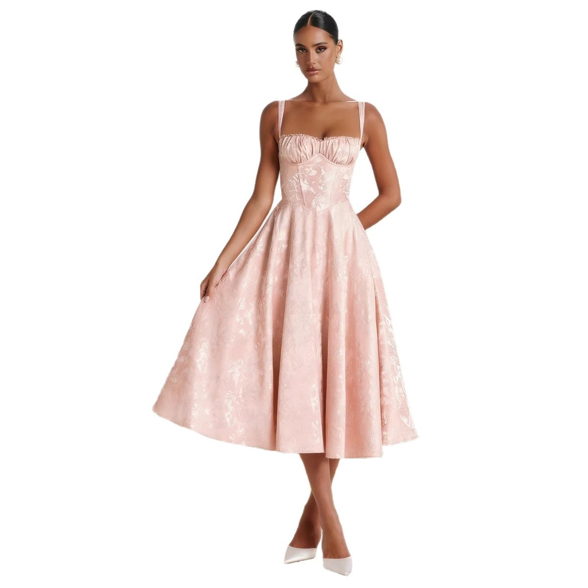 Liora - Women's Ruched Bodice Dress - photo 4