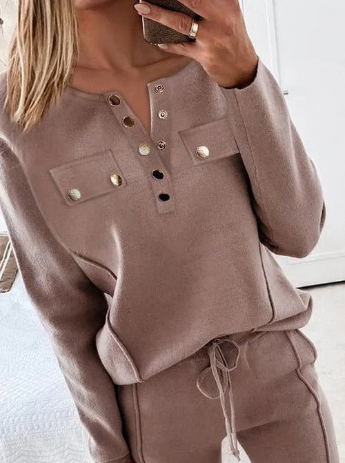 Olive - Two-Piece Autumn Set for Women - photo 2
