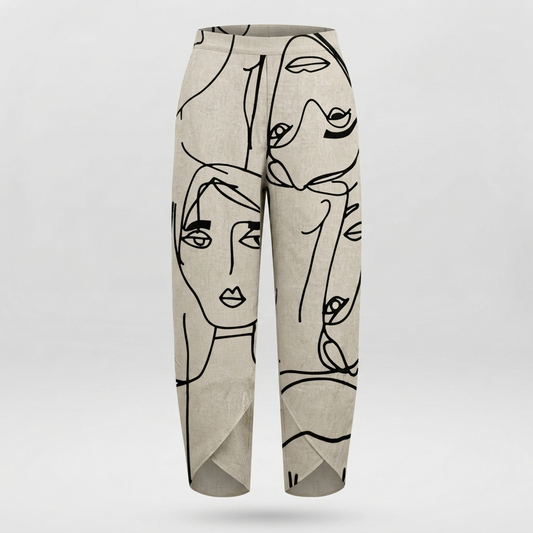 Hermine - Women's Relaxed Elasticated Pants - photo 2