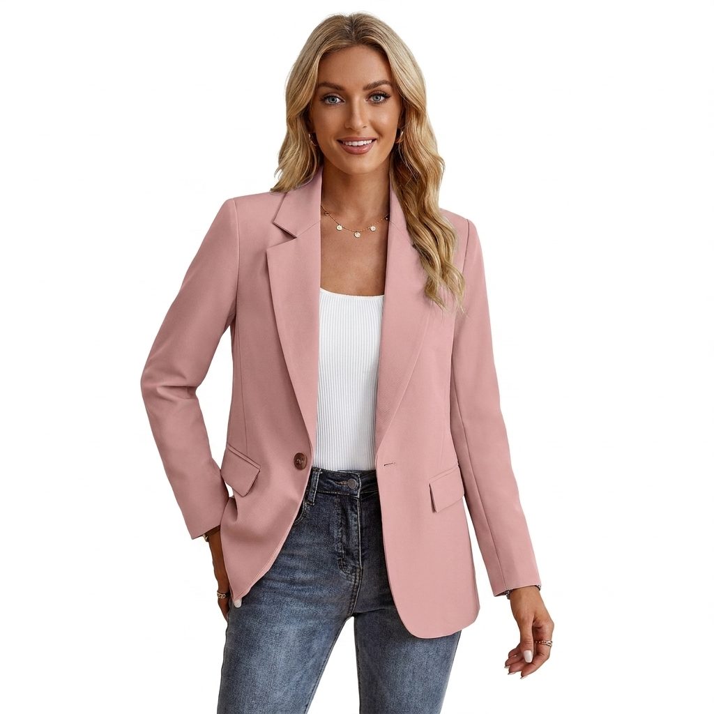 Emmeline - Women's Tailored Lapel Blazer - photo 6