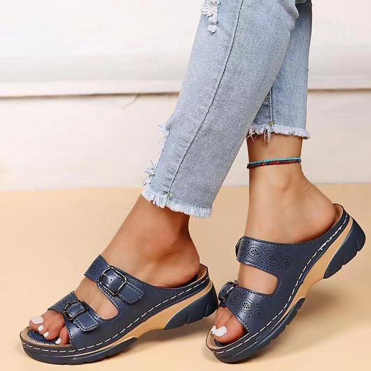 Emmeline - Women's Comfort Leather Sandal - photo 2