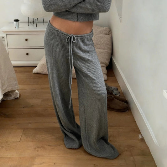 Vanya - Women's Relaxed Knit Pants - photo 2