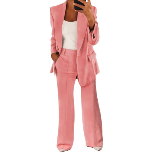 Amberly - Women's Tailored Two-Piece Set - photo 2